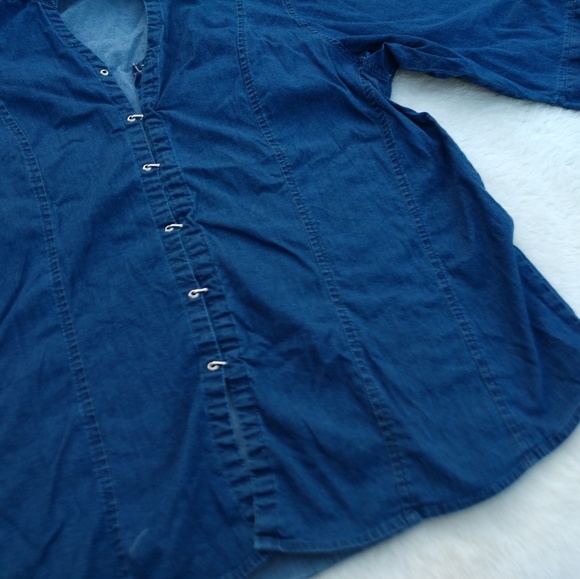 Quizz Denim look Chambre Jean Stretch Plus Sz 24 - Picture 5 of 7
